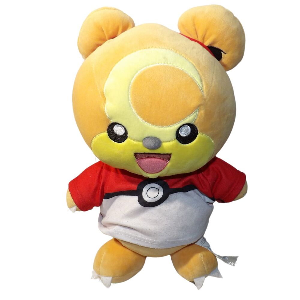 Pokémon Build-a-Bear Plush‎ Figures Yellow Gold/Bab Pokeball Hoodie